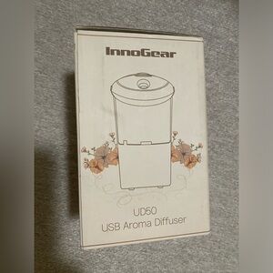 New usb aroma diffuser car officer travel black